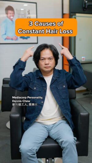 Dennis Chew Instagram - 掉头发的三大原因，你是哪一种？

⭐毛囊逐渐萎缩，导致脱发。
⭐饮食不规律，头皮油脂分泌过多，堵塞毛囊。
⭐精神压力过大，影响头发生长。

脱发最重要的就是找出原因，然后再进行针对性地治疗！✨赶快找到你身边的老字号生发专家——「云南健发」，请他们调配你的专属草药配方，有效解决脱发问题吧！

招牌FASTGro™纯草药生发护理限时特惠 >>首50位新顾客，仅需$28（价值$324），就能体验！赶快follow @yunnamhaircaresg点击👉 bio link预约吧！

#头发护理 #FASTGro™ #脱发#yunnam #yunnamhaircaresg #haircare#hairgrowth#生发#压力