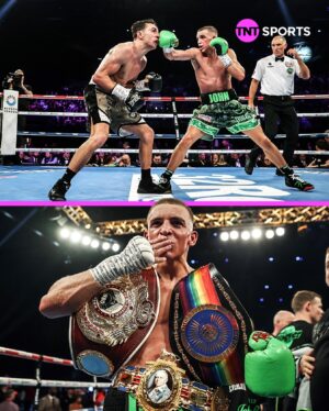 Dennis McCann Instagram - 𝑻𝒉𝒆 𝑴𝒆𝒏𝒂𝒄𝒆 🥊

@dennismccann 🏆

Watch the #Magnificent7 LIVE on TNT Sports 1 and discovery  ▶️
