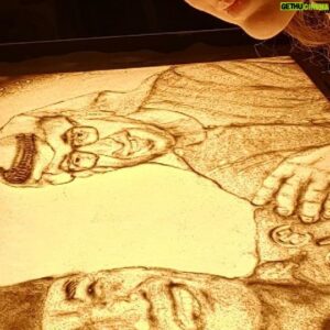 Denny Darko Instagram - some of my 2022..
•
•
•
•
•
#sandart #sandpainting #sandanimation #pelukispasir #qatar #nftart #worldcup #argentina #sandartist #vinacandrawati #jokowi #mbz #mohammedbinzayedalnahyan