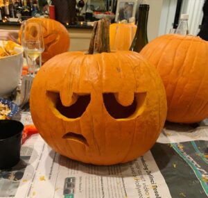 Denyse Tontz Instagram - Same same but diff #halloweekend #sarcasticpumpkinthefourth