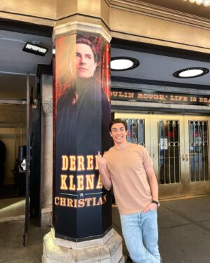 Derek Klena Instagram - Here we gooo!!! Incredibly honored and excited to join this beautiful company and show. Truth, beauty, freedom, and a whole lotta ❤️. @moulinrougebway
