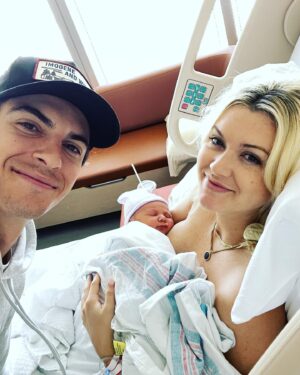 Derek Klena Instagram - May we present to you…the unique…the indomitable…the one and only…Dax Arthur Klena!! This 9 pound 6 ounce champ popped into our lives on 9/8/22. We are beyond in love with this little nugget and so thankful to have a happy healthy mama and sweet baby boy. So in awe of you @leeshsqueash . Watching you be a mom and bring our boy into the world makes my heart melt. We are both so lucky to have you. ❤️ We love you so much Daxy Boyee and can’t wait to show you the world!