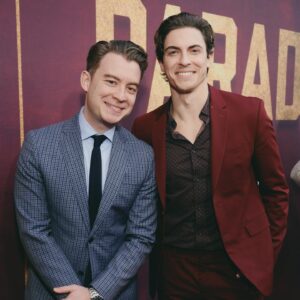 Derek Klena Instagram - #FBF to one of the most memorable nights of theater I can remember. @paradebway and it’s entire company are so powerful.👏🏻👏🏻👏🏻 I’m not crying, you’re crying… 📸: @jennyandersonphoto