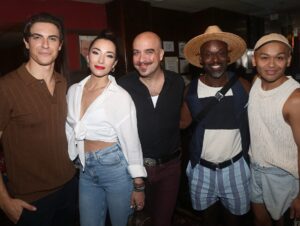Derek Klena Instagram - Words will never be able to fully express how special my time at the Hirschfeld has been. Thank you to this incredible company and creatives for welcoming me in with open heart-filled arms, and for being some of the most insanely talented, fierce, badass artists I have ever had the pleasure of working with. I gained a new family, onstage and off, and my heart has never been fuller. Not a goodbye, but merely a see you later, and for that I am very grateful. Love you all so much and let’s get it Bohemians! ❤️🔥❤️ @moulinrougebway