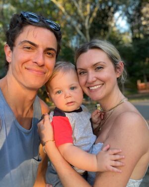 Derek Klena Instagram - Bubba turned 1 today and I just about melted in a puddle of proud tears. Proud of how much he’s grown and blossomed before our eyes, proud of us for surviving year one of parenting…💀, and grateful to be surrounded by incredible family and friends that have supported us and loved him as their own. @leeshsqueash I’ll say it once and I’ll say it again, you are the greatest partner and mother anyone could ask for. YOU DID THAT! Can’t put into words how much we love you Daxy boy and look forward to you rocking our world for years to come. Happy Birthday Bubba! ❤️