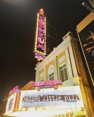 Derek Klena Instagram - About last night…finally got to catch my bro @dillon_scott_klena and the  insane touring company of @jaggedlittlepill in Minneapolis. Words can’t describe how proud I was of my brother and this beautiful show that we built. Dillon, so proud of the man and actor you are. You even further deepened Nick’s tortured complicated journey, sang like a dream, and truly made this role your own. And @heidiblick ….you’re ridiculous…you lead this company with such power, humanity and grace. So honored that your palm graced my cheek nightly during our time together. Congrats all and much love to our jagged little family. 💊❤️💊