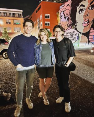 Derek Klena Instagram - About last night…finally got to catch my bro @dillon_scott_klena and the  insane touring company of @jaggedlittlepill in Minneapolis. Words can’t describe how proud I was of my brother and this beautiful show that we built. Dillon, so proud of the man and actor you are. You even further deepened Nick’s tortured complicated journey, sang like a dream, and truly made this role your own. And @heidiblick ….you’re ridiculous…you lead this company with such power, humanity and grace. So honored that your palm graced my cheek nightly during our time together. Congrats all and much love to our jagged little family. 💊❤️💊