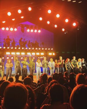 Derek Klena Instagram - About last night…finally got to catch my bro @dillon_scott_klena and the  insane touring company of @jaggedlittlepill in Minneapolis. Words can’t describe how proud I was of my brother and this beautiful show that we built. Dillon, so proud of the man and actor you are. You even further deepened Nick’s tortured complicated journey, sang like a dream, and truly made this role your own. And @heidiblick ….you’re ridiculous…you lead this company with such power, humanity and grace. So honored that your palm graced my cheek nightly during our time together. Congrats all and much love to our jagged little family. 💊❤️💊