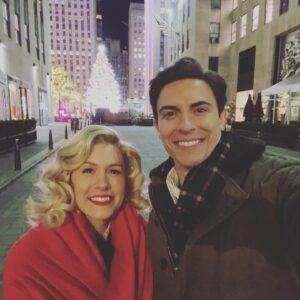 Derek Klena Instagram - Had a blast working on this “spectacular” ;) film with even more spectacular people. ❤️ Airing tonight at 8/7c on @hallmarkchannel @therockettes #AHolidaySpectacular