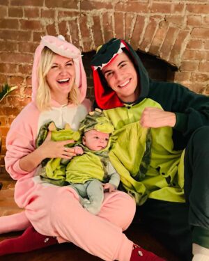 Derek Klena Instagram - “Dracarys!!!” 🔥🐉🔥#houseofdragon #smallbutmighty #babiesfirsthalloween