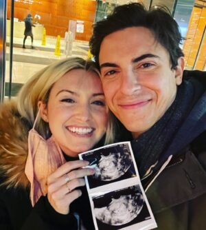 Derek Klena Instagram - Baby K, you’re about to light up our life in a big way! 💙Sept. 2022💙