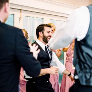 Derek Peth Instagram - The faces you make when your baby sister gets married and he’s actually a great guy 🍾