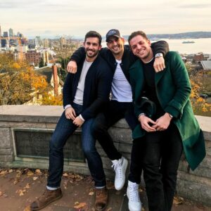 Derek Peth Instagram - Plenty of exploding fist bumps and high fives were had this weekend. #BasicBros 👋🏼👊🏼💥