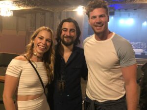 Derek Theler Instagram - Big shoutout to our friend @noahkahanmusic who will be headlining at The Hollywood Bowl this weekend! 
Lisa and I first saw Noah play live 7 years ago when he was opening for Milky Chance. We were so impressed and became immediate fans of him and his songwriting. 

I’m so happy that the rest of the world has now discovered him, because he deserves it. And boy, his meteoric rise in success is legendary. 

Noah’s music has chronicled our lives together. We were at his concert the night before we got engaged and were singing his songs while labor with Denali. His music just keeps getting better. 

We never miss an opportunity to see Noah live. Can’t wait to catch him at the Bowl.
