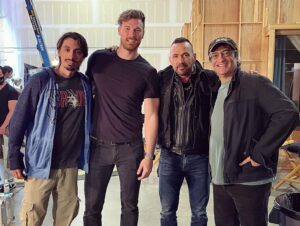 Derek Theler Instagram - This man is a legend in so many hearts. Working with @jdfffn was a dream for childhood me, and he didn’t disappoint. Jason gave everything he had to his work, his family, his fans, and always found a way to make it fun along the way. Reach out to those you love. 

RIP brother ❤️