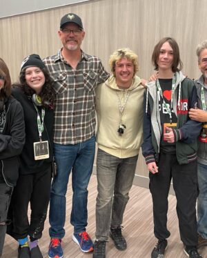 Dermot Mulroney Instagram - last weekend at @creepiecon INCREDIBLE spills,chills,freaks with my fam,and terrifying mis-spellings galore!!! Thx y’all esp @jose.sepulveda.7712