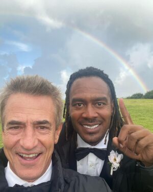 Dermot Mulroney Instagram - I’ll never forget @anyonebutyoumovie #bondibeach miss my ABY fam 🌈❤️🐨🙏 @sonypictures @willgluckwhat @sydney_sweeney @glenpowell “nothing small about me, babe” - Ben