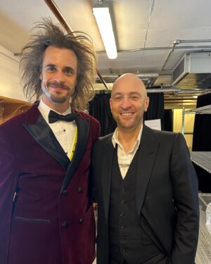 Derren Brown Instagram - We became friends. Turns out we share a hairdresser which is nice.