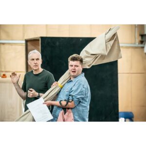 Derren Brown Instagram - ‘Unbelievable’ rehearsals - I’m so steeped in admiration and love for this lot. 😍
Wonderful shots by @marcsbrenner