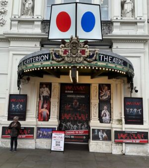 Derren Brown Instagram - First night of this beautiful beast tonight.