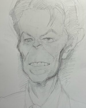 Derren Brown Instagram - The progression of Bowie over two weeks.