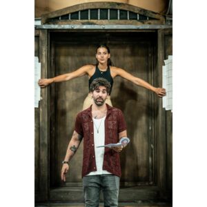Derren Brown Instagram - ‘Unbelievable’ rehearsals - I’m so steeped in admiration and love for this lot. 😍
Wonderful shots by @marcsbrenner