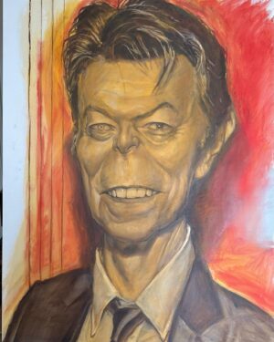 Derren Brown Instagram - The progression of Bowie over two weeks.