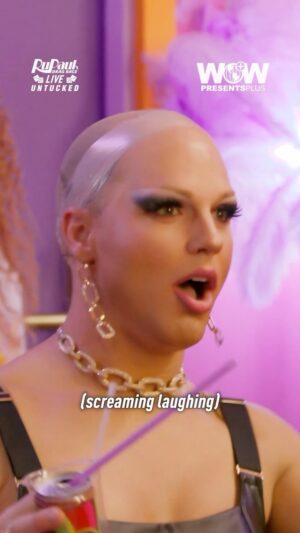 Derrick Barry Instagram - I asked @latriceroyale for this one & deserved it. 😂🎟️🎪 Watch the brand new episode of @rupaulsdragracelive: UNTUCKED streaming now only on @wowpresentsplus 🎰 #DragRaceVegas tickets are on sale now at rupaulsdragracelive.com 🎟️