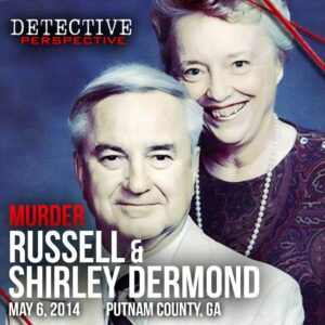 Derrick Levasseur Instagram - We've hit our 40th episode of Detective Perspective! Though we wish we never have to cover cases like these, we are so grateful for your support in bringing light to these unsolved cases that desperately need answers. 

This week, we're covering a particularly grisly and heartbreaking murder that is still unresolved. On the morning of May 6, 2014, Russell Dermond, an 88-year-old beloved father and husband, was found dead in the garage of his home on Lake Oconee in Georgia. He had been brutally murdered, and his head was removed. Russell’s wife of 62 years, Shirley, was nowhere to be found. An intense search for her began, and on May 16, she was found in the lake. Shirley had also been murdered, and her body was weighed down with concrete blocks.

Despite a thorough investigation, the police have yet to identify a motive or suspect for this heinous crime. It’s been just over 10 years since Russell and Shirley were killed, and investigators are still searching for the person responsible… Listen now wherever you get your podcasts. 

#truecrime #unsolved #coldcase #mystery #unsolvedmystery #truecrimepodcast
