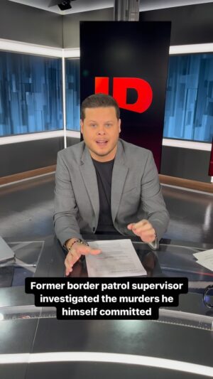 Derrick Levasseur Instagram - Juan David Ortiz was a border patrol supervisor who had been a former Navy medic and completed a tour of Iraq. He would later murder four sex workers, and ultimately confess to his crimes. 

Join us for #CrimeFeed tonight at 11/10c on ID as we uncover more behind the case. @thenancygrace @derricklevasseur @marascampo
