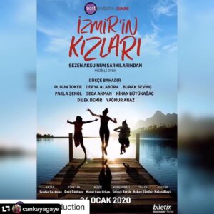 Derya Alabora Instagram - #repost @cankayagaye
・・・
Most Production sunar: Sezen Aksu şarkılarıyla müzikli oyun! İzmir’in Kızları 24 Ocak’tan itibaren UnıqHall’de! #izmirinkızları