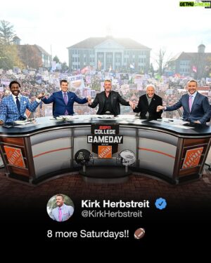 Desmond Howard Instagram - Not like we’re counting or anything, right @kirkherbstreit? 😅