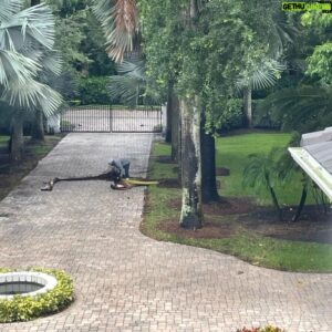 Desmond Howard Instagram - I got up early and noticed it wasn't a good day for a ride. Instead of going back to bed, I did yard work (until the mosquitoes ran me back into the house). Unbeknownst to me Lil Twin was up too and snapped these pix. 
📸: @desjrh
#HappyFathersDay
#LifeLessons
#LeadByExample