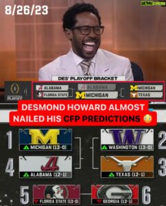 Desmond Howard Most Liked Photos and Posts