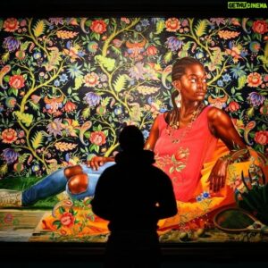 Desmond Howard Instagram - When I am not watching football, I'm taking my sons to look at art. Excellent @kehindewiley exhibit at @mfahouston. INCREDIBLE art!!
#art
#blackart
📸: @desjrh