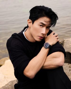 Desmond Tan Instagram - It's an immense honor to be a part of the @Zenithwatches family! My inaugural Watches and Wonders journey with Zenith will forever hold a special spot in my heart! 🧡 

This trip profoundly immersed me in a deeper appreciation for all Zenith timepieces. Like the DEFY Extreme Diver, with a legacy tracing back to 1969 and fueled by the El Primero 3620-SC automatic high-frequency manufacture calibre, it embodies horological excellence. The smooth sweep around the dial is an art in itself! 

@Zenithwatches #Zenith #ZenithElPrimero #ZenithDefyExtremeDiver #Defy #TimeToReachYourStar #WatchesandWonders