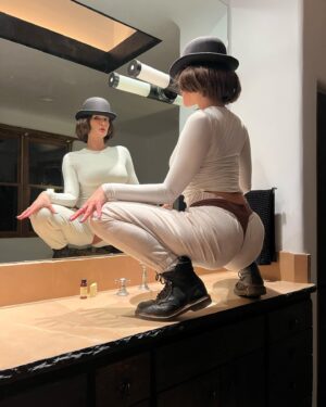 Destry Allyn Spielberg Instagram - Clockwork Orange 🎬
