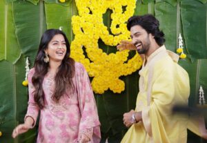 Dev Mohan Instagram - My next !
#Rainbow 
@rashmika_mandanna looking forward to embark this colorful journey with you !

@bhaskaran_dop @justin_tunes @thamizh_editor #Banglan @sivadigitalart @Shantharuban87 @prabhu_sr

#RainbowFilm #RainbowPooja