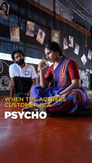 Devaki Rajendran Instagram - Lights, camera, fragrance! We thought we had seen it all, until we met the incredible @devakirajendran

Here's what happened when we met a dazzling actress who takes character preparation to a whole new level.😌

And on that note, don't forget to watch 'Purusha Pretham' on @sonylivindia to witness the magic of a fragrance inspired method acting!🔥

 
Shop online from www.myop.in or your nearest MYOP store. Store link in bio.

Written & Directed: @jithinnaz

#typesofcustomers #perfumeshopping #makeyourownperfume