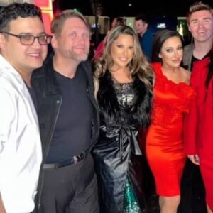 Devanny Pinn Instagram - Congratulations to The G! Gregori, Mike, Kristos and everyone at @thebaytheseries for their Emmy nomination and incredible-inspiring work.
 It's rare to work among talented people who are also so kind-hearted, it's such a pleasure to cheer you on 💖 

#bingethebay #awardseason #fyc #emmys #goodfriendsgoodtimes #winwin 
@gregorijmartin

Dress by @prettylittlething 
Shoes @badgleymischka 
Pics GettyImages / RomanMedia