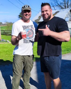 Devon Larratt Instagram - Buddy it's always nice to see you. 
Awesome time in a very special place. ( Devon Mom place where two years ago we plant willows together and now they are growing) 
Thank you for the ton of knowledge which I got from you. 
And thanks for your belief in me , it really means a lot to me.