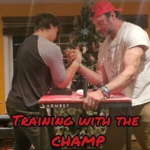 Devon Larratt Instagram - Pulling with @devlarratt to get massive for my match with @armwrestlingwhisperer 
@coresportsworld 

Buy the PPV at coresports.world