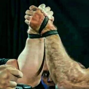 Devon Larratt Instagram - There is no more diligent of a referee than Dan Hanlon ;)
Thanks for the great match @georgi_tsvetkov_88 
@armwarsofficial 
#focus
#armwrestling 
#refereestandardfocus