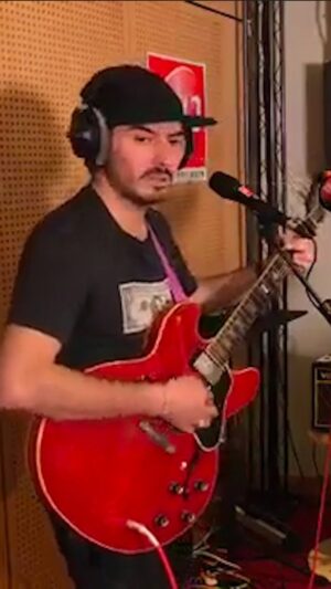 Dhani Harrison Instagram - Here is a flashback to the IN///PARALLEL press tour. 
Fun times in France and a cover of one of my favourite songs.