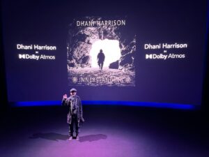 Dhani Harrison Instagram - Greetings LA , so wonderful to see all of your lovely faces last night. Thank you from the bottom of my heart to everyone who came out to listen to INNERSTANDING in DOLBY ATMOS. Thank you especially to @prophlogic for hosting our Q n'A and being so kind to paul and myself. This year the Wammys became the Dhanis and you all still came !! I am very touched.