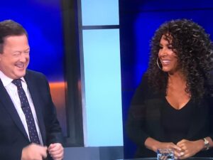 Diana Maria Riva Instagram - I’m so saddened to hear of the loss of this lovely, joyful, bright soul.. @samontv was always kind, supportive, and gave you his undivided attention, allowing his guest to shine. Thank you, dear Sam…Rest peacefully, . ✨✨✨