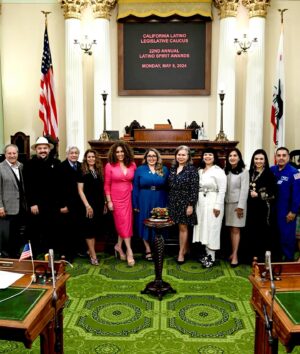Diana Maria Riva Instagram - To say this was a humbling experience would be an understatement. As co-founders of @latinasactingup , Lisa Vidal and I were included in this year’s list of Honorees to receive a Latino Spirit Award from the Ca. Latino Legislative Caucus for Achievement in Advocacy and Entertainment. It was an honor to be in the same room with fellow Honorees that included, the first Latina Surgeon General, Migrant Farm workers who’ve created mass changes through advocacy, award-winning writers, Best selling author, Artist activist, an Astronaut, and several other Latines making an impactful difference in our community and our country. Our stories may differ, but our resilience and commitment to see change fuels the same spirit. Thank you @asmcervantes for shining this light and inspiring us to stay the course. PA’LANTE 💪🏽🏛️💖
