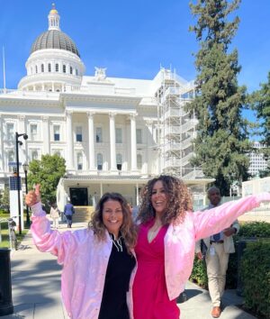 Diana Maria Riva Instagram - To say this was a humbling experience would be an understatement. As co-founders of @latinasactingup , Lisa Vidal and I were included in this year’s list of Honorees to receive a Latino Spirit Award from the Ca. Latino Legislative Caucus for Achievement in Advocacy and Entertainment. It was an honor to be in the same room with fellow Honorees that included, the first Latina Surgeon General, Migrant Farm workers who’ve created mass changes through advocacy, award-winning writers, Best selling author, Artist activist, an Astronaut, and several other Latines making an impactful difference in our community and our country. Our stories may differ, but our resilience and commitment to see change fuels the same spirit. Thank you @asmcervantes for shining this light and inspiring us to stay the course. PA’LANTE 💪🏽🏛️💖