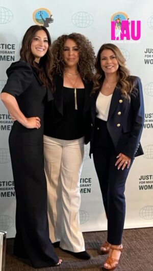 Diana Maria Riva Instagram - LAU ➡️ UNITED NATIONS 🇺🇳 
It was an experience of a lifetime, as we stood in solidarity with women from all over the globe, in a stance against sexual harassment and violence in the world of work. As #LatinasActingUp was born out of a movement of unity, protection, and equity, we were proud to be a part of the C190 Summit, as we push forward for implementation of Gender protections at work globally. Thank you @mujerxsrising and @activistmonicaramirez for giving us the honor and opportunity to bring our voices to the collective consciousness. Together, we make change. Also…we had fun! 💪🏽🙌🏽✊🏽
•
• 🎥 by @diazdeleonmedia 
#worldofwork
#unitednations 
#mujeres
#solidarity