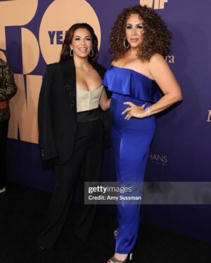 Diana Maria Riva Instagram - #Oscars party weekend continues and last night was one for the women!! Thank you @womeninfilmla for the invitation to join you for this incredibly powerful, inspiring, and fabulous night, as we toasted to all that women do to lead and contribute to this art form!!! The same seed of inequity that sparked this movement 50 years ago, is the same seed of inequity that sparked @latinasactingup …And we look to grow and make the same kind of great impact #WIF has made over the last 5 decades!!! PA’LANTE!! ✊🏽💪🏽🙌🏽🥂💃🏽
•
Makeup @beautybyelan 
Hair @shaylinjoneshair 
•
•
#women 
#oscars 
#womeninfilm 
#latinasactingup
#latinas